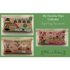 Mani Di Donna - My Favorite Days Calendar - Spring (Mar, Apr, May)