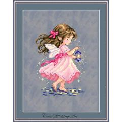 Cross Stitching Art - Lucy