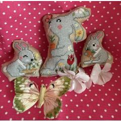 Romys Creations - Bunnies (Mommy And Cubs)