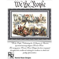 We The People - Ronnie Rowe Designs (Stickvorlage)