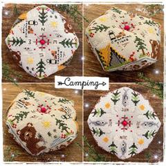 Fairy Wool In The Wood - June Biscornu