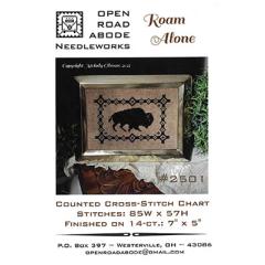 Open Road Abode Needleworks - Roam Alone