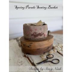 Stacy Nash Primitives - Spring Parade Sewing Basket