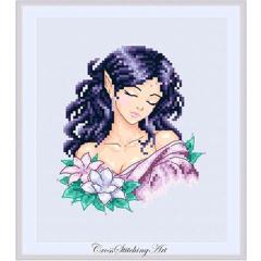 Cross Stitching Art - Aelwen