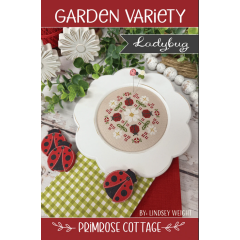 Primrose Cottage Stitches - Garden Variety Ladybug