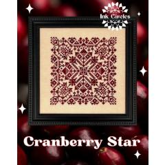 Ink Circles - Cranberry Star