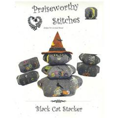 Praiseworthy Stitches - Black Cat Stacker