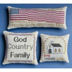 SamBrie Stitches - Faith & Freedom Trio