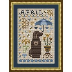 Happiness Is Heartmade - April Dog