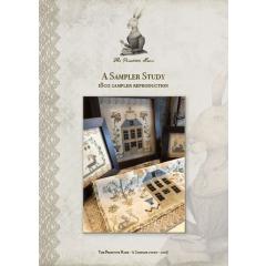 The Primitive Hare - Sampler Study - 1802 Sampler Reproduction