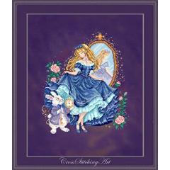 Cross Stitching Art - Alice, Midnight Reverie