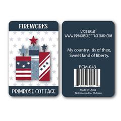 Primrose Cottage Needle Minder - Fireworks