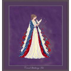 Cross Stitching Art - Lucia, The Light We Carry