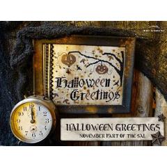 The Primitive Hare - Halloween Greetings