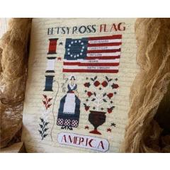 The Primitive Hare - Betsy Ross Flag