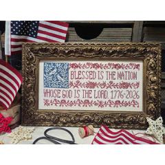 Quaint Rose Needle Arts - Toile Flag