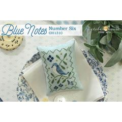 October House Fiber Arts - Blue Notes - Number Six