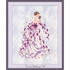 Cross Stitching Art - Lady Fleur