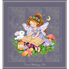 Cross Stitching Art - Lottie The Storykeeper
