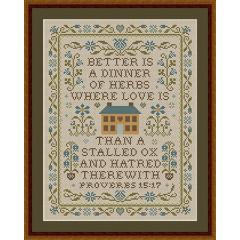 Happiness Is Heartmade - Dinner Of Herbs - Proverbs 15:17