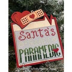 Crafty Bluebonnet Designs - Santas Favortie Paramedic