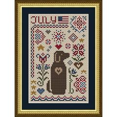 Happiness Is Heartmade - July Dog