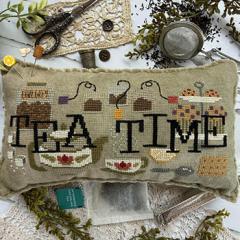 Stickvorlage Puntini Puntini - When I Think Of Tea Time