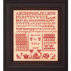 Hands Across The Sea Samplers - Emma Pack 1886