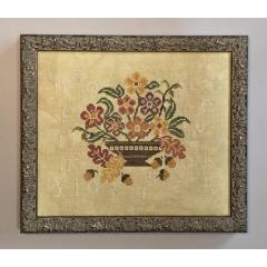 Stickvorlage Wildflower Stitching - Autumn Basket Sampler
