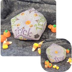 Stickvorlage Wildflower Stitching - Trick Or Treat Biscornu
