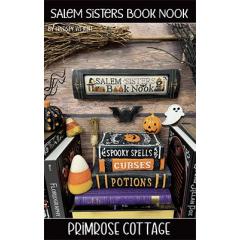 Stickvorlage Primrose Cottage Stitches - Salem Sisters Book Nook