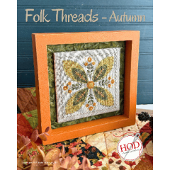Stickvorlage Hands On Design - Folk Threads Autumn