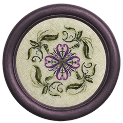 Stickvorlage Keslyns - Violet Whispers