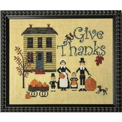 Stickvorlage Praiseworthy Stitches - Give Thanks