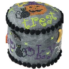Stickvorlage Praiseworthy Stitches - Spooky Boos Drum