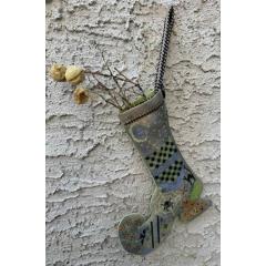 Stickvorlage Rebel Stitcher - Witch's Boot Stocking