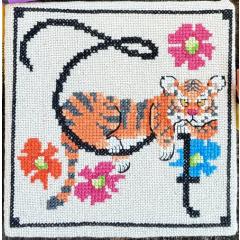 Stickvorlage Luhu Stitches - Tommy Tiger