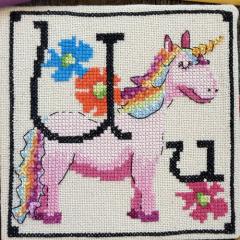 Stickvorlage Luhu Stitches - Ulinda Unicorn