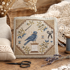 Stickvorlage De Mere En Fille - L' Oiseau Bleu