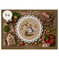 Stickvorlage De Mere En Fille - Cueillette