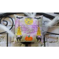 Stickvorlage SamBrie Stitches - Tis Near Halloween