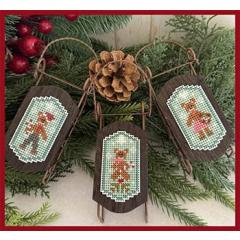 Stickvorlage Little House Needleworks - Three Bears Sled Ride