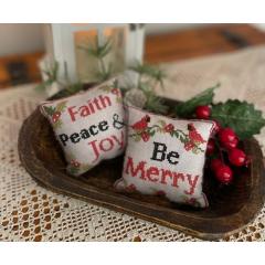 Stickvorlage Mani Di Donna - Merry And Faith Pillows