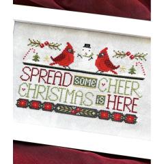 Stickvorlage Sweet Wing Studio - WordyBirds: December