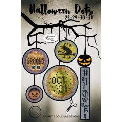 Stickvorlage Jeannette Douglas - Halloween Dots 28, 29, 30, 31