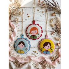 Stickvorlage Lilli Violette - Mes Petits Bonbons