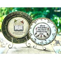 Stickvorlage Fox and Rabbit Designs - Plate-itudes