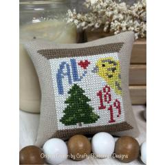 Stickvorlage Crafty Bluebonnet Designs - Alabama State Spool