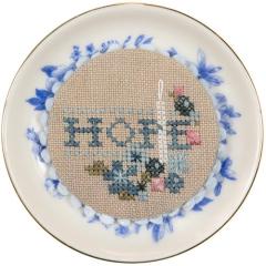 Stickvorlage Heart In Hand Needleart - Hope (Plate-itudes)