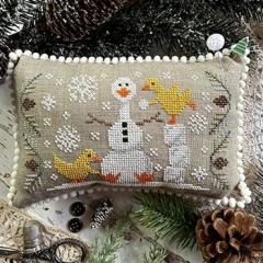 Stickvorlage Puntini Puntini - Snowman Lookalike - Ducklings